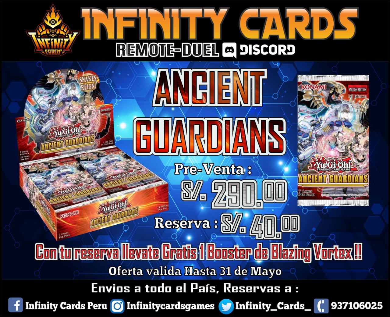 Infinity Cards - Preventas disponibles en Infinity Cards...