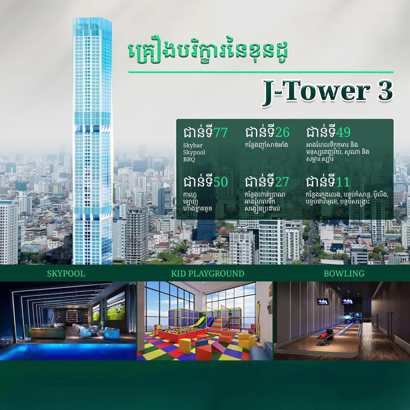 🔥 J Tower 3 , 320M Super... - J3 Projects Consultant - BKK1 | Facebook