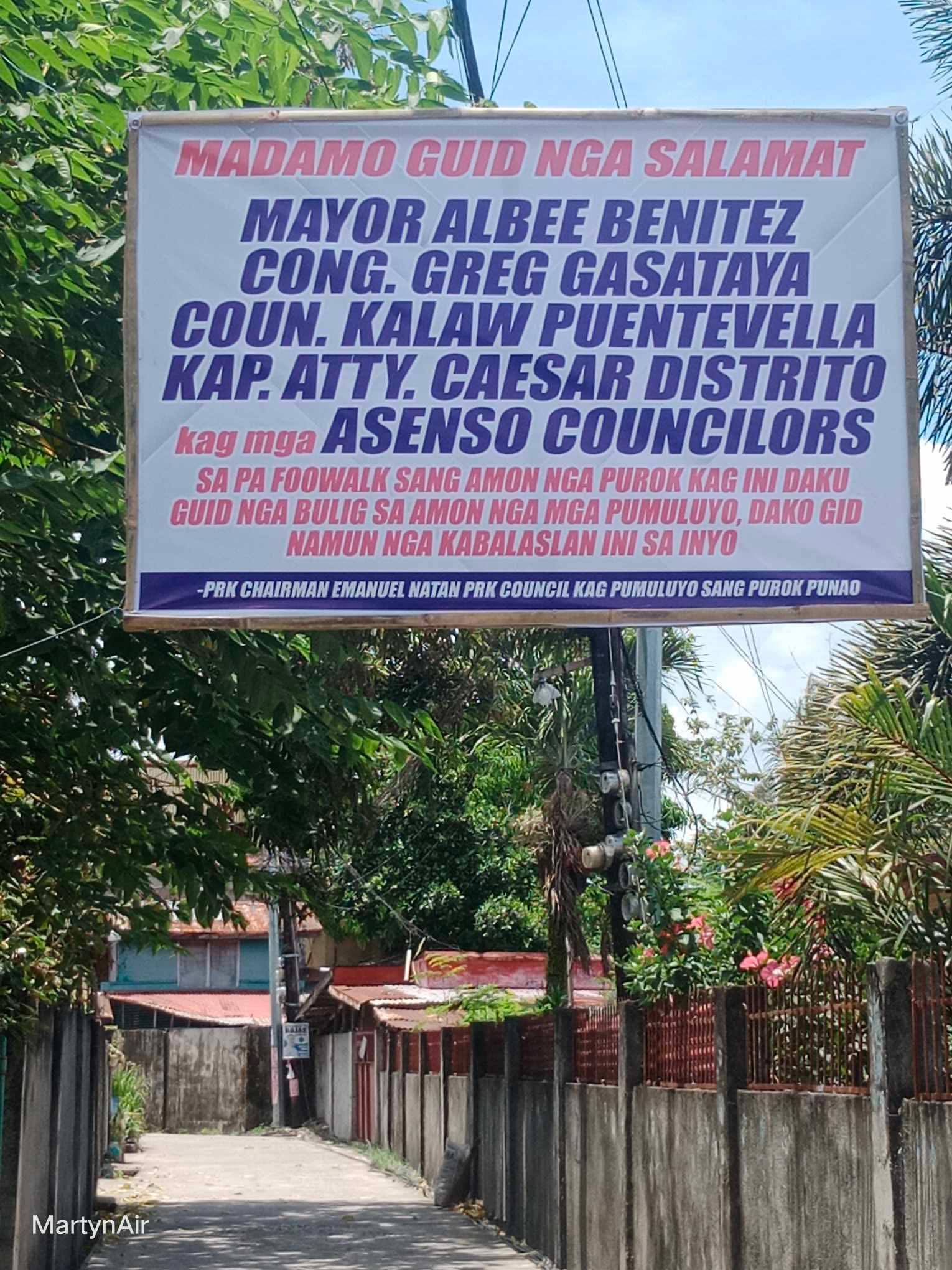 Atty. - Pagpasalamat sang Purok Council kag Pumoloyo sang Purok Punao ...
