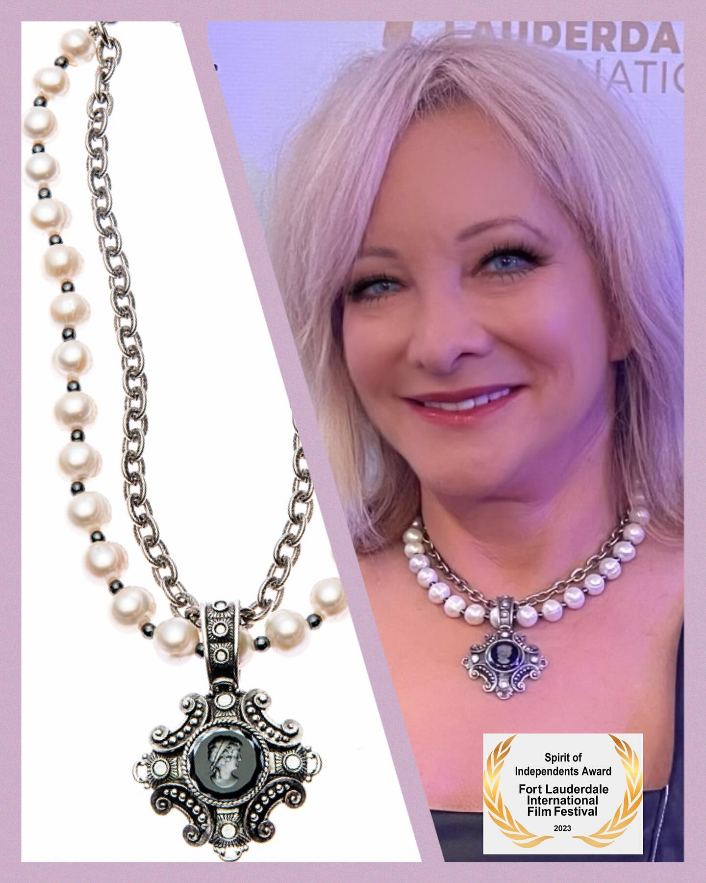 Robin Steele Freshwater Pearl necklace