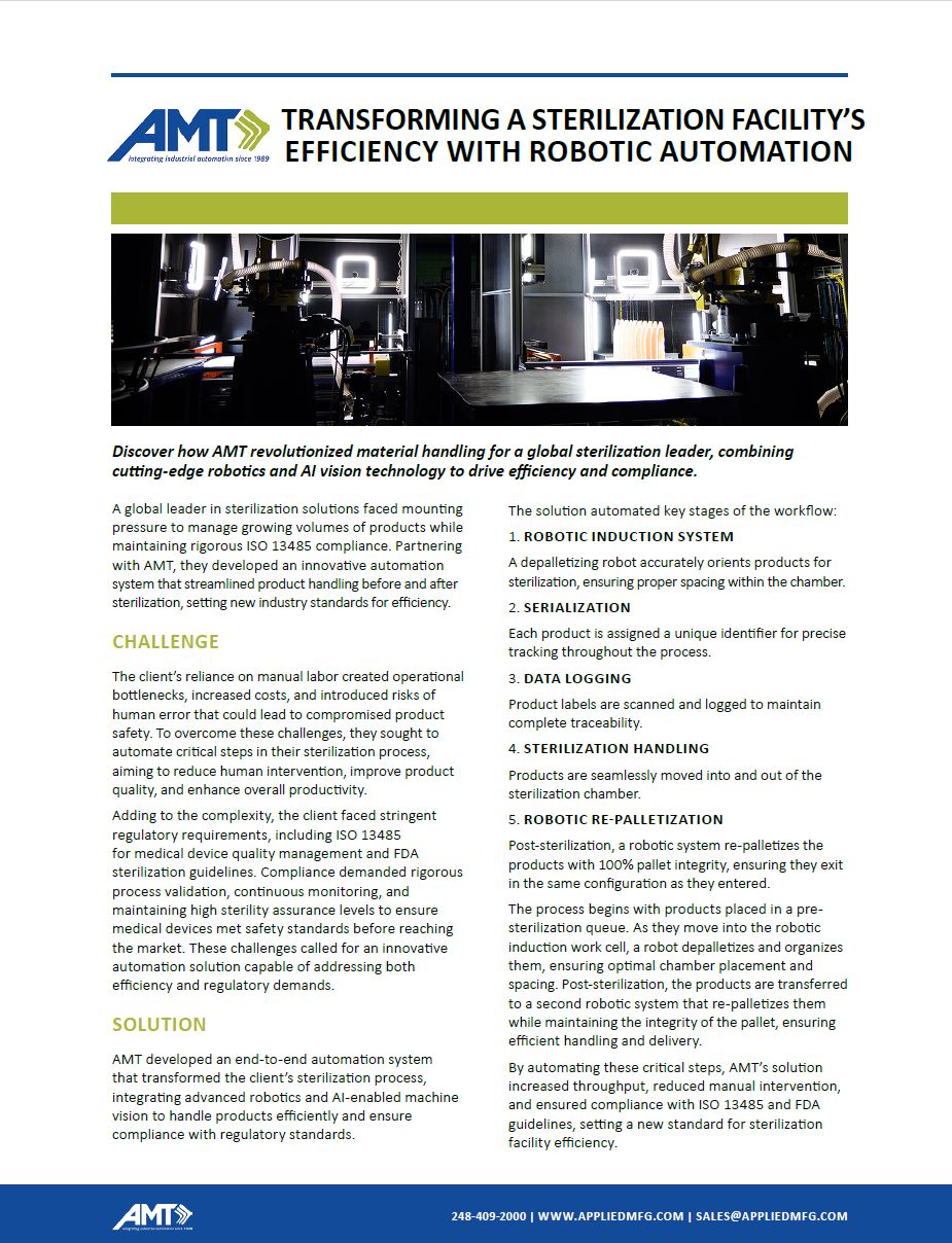 Applied Manufacturing Technologies | Lake Orion MI
