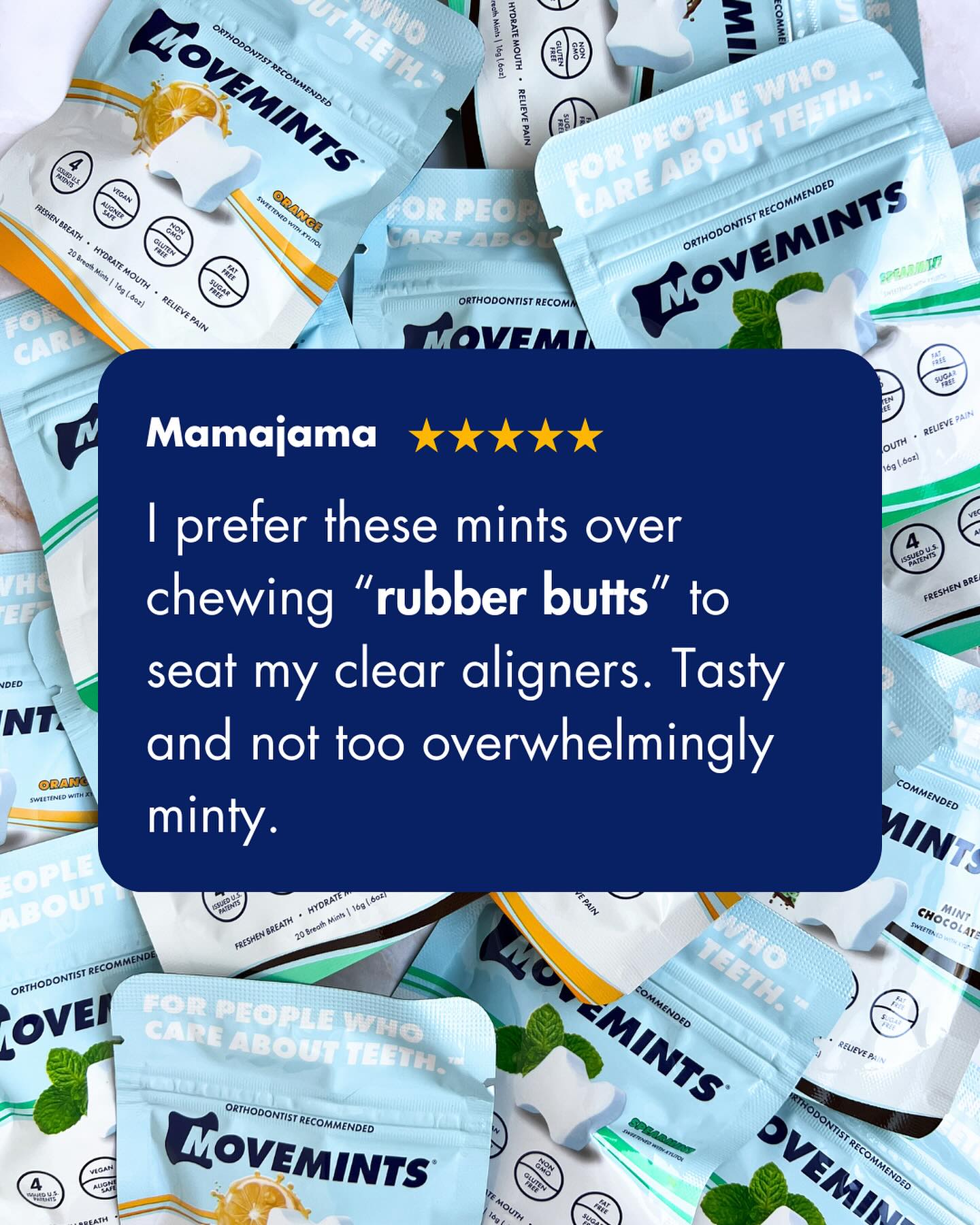 Movemints Clear Aligner Mints
