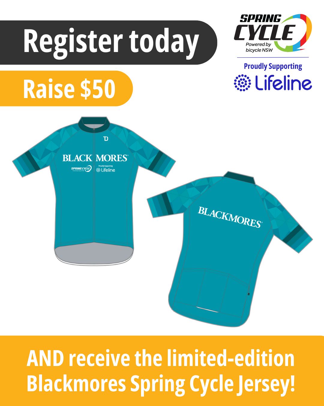 Spring - Register for the Spring Cycle and raise just $50 to score your ...