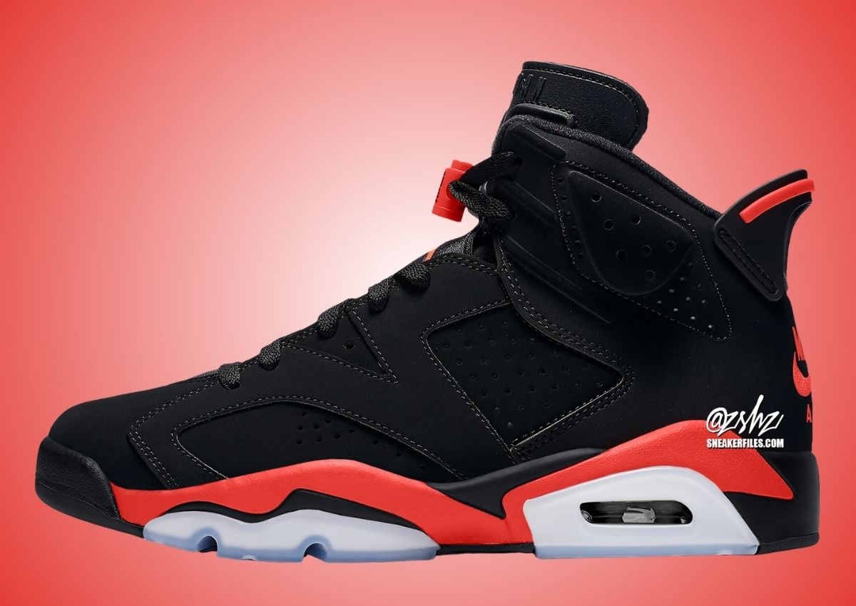 Black Infrared (2019) vs Reverse Infrared (2026) Air Jordan 6 