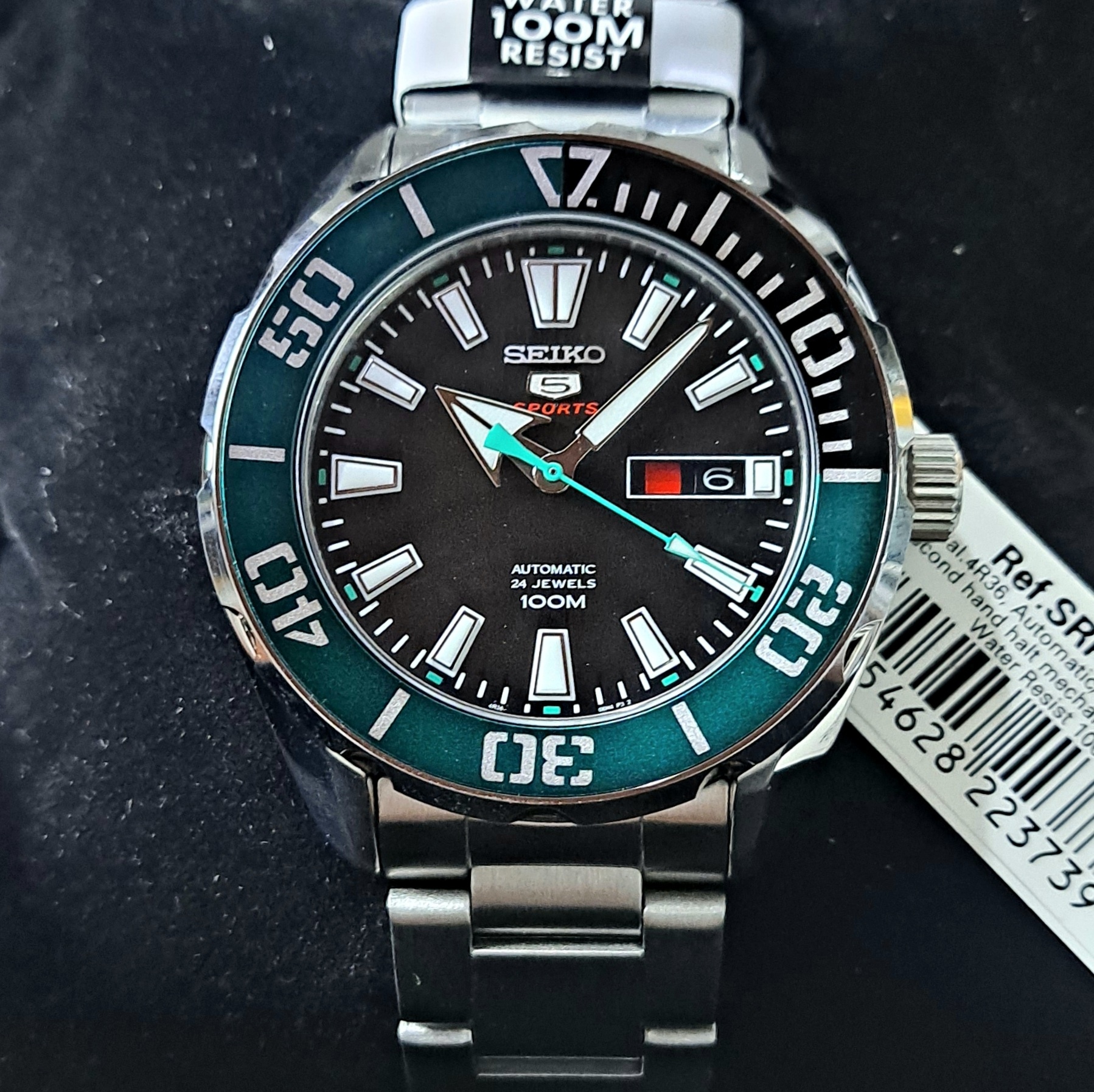 Note_Watch - ไปแล้วครับ WTS : Seiko 5sports green...