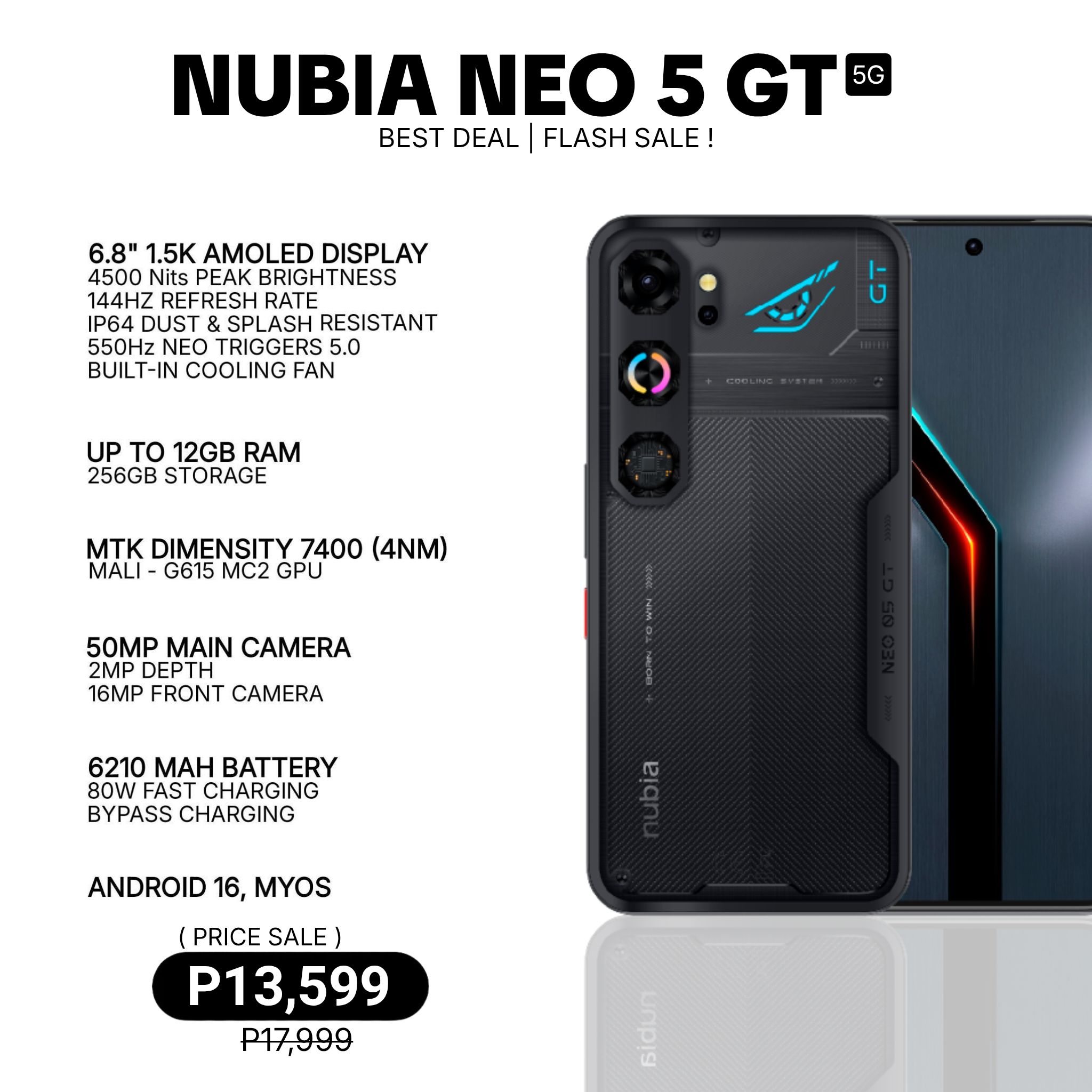 Mission-ready, right out of the box. ?? Introducing the nubia 