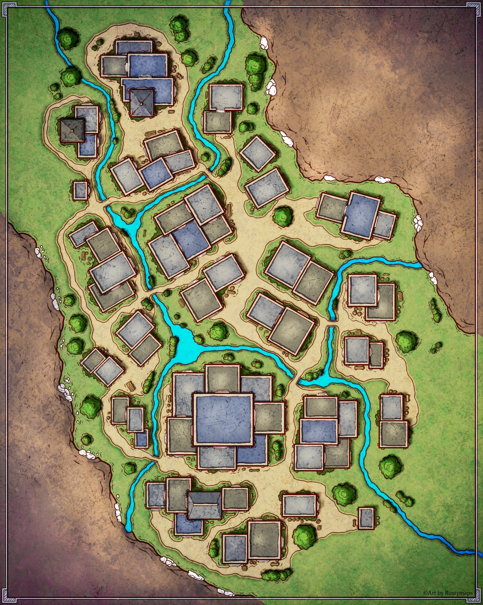Rustymaps - 🗺 Old Map of Mine 🗺 Are you a Dungeon Master... | Facebook