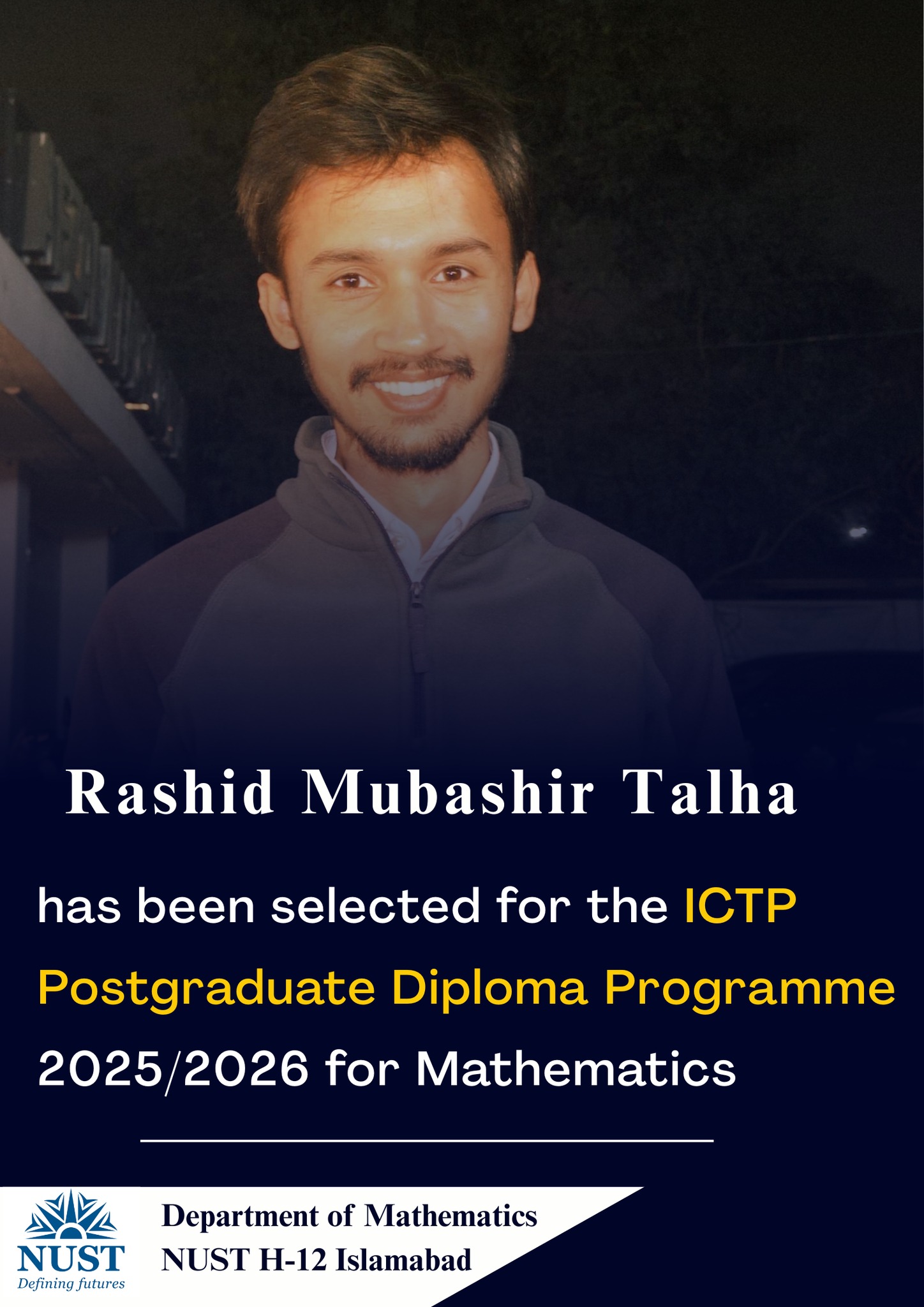 SNS-Department of Mathematics, NUST, Islamabad