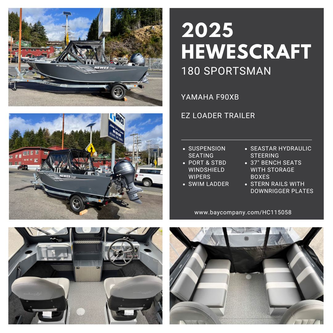 The Bay Company - 2025 Hewescraft 180 Sportsman Package... | Facebook