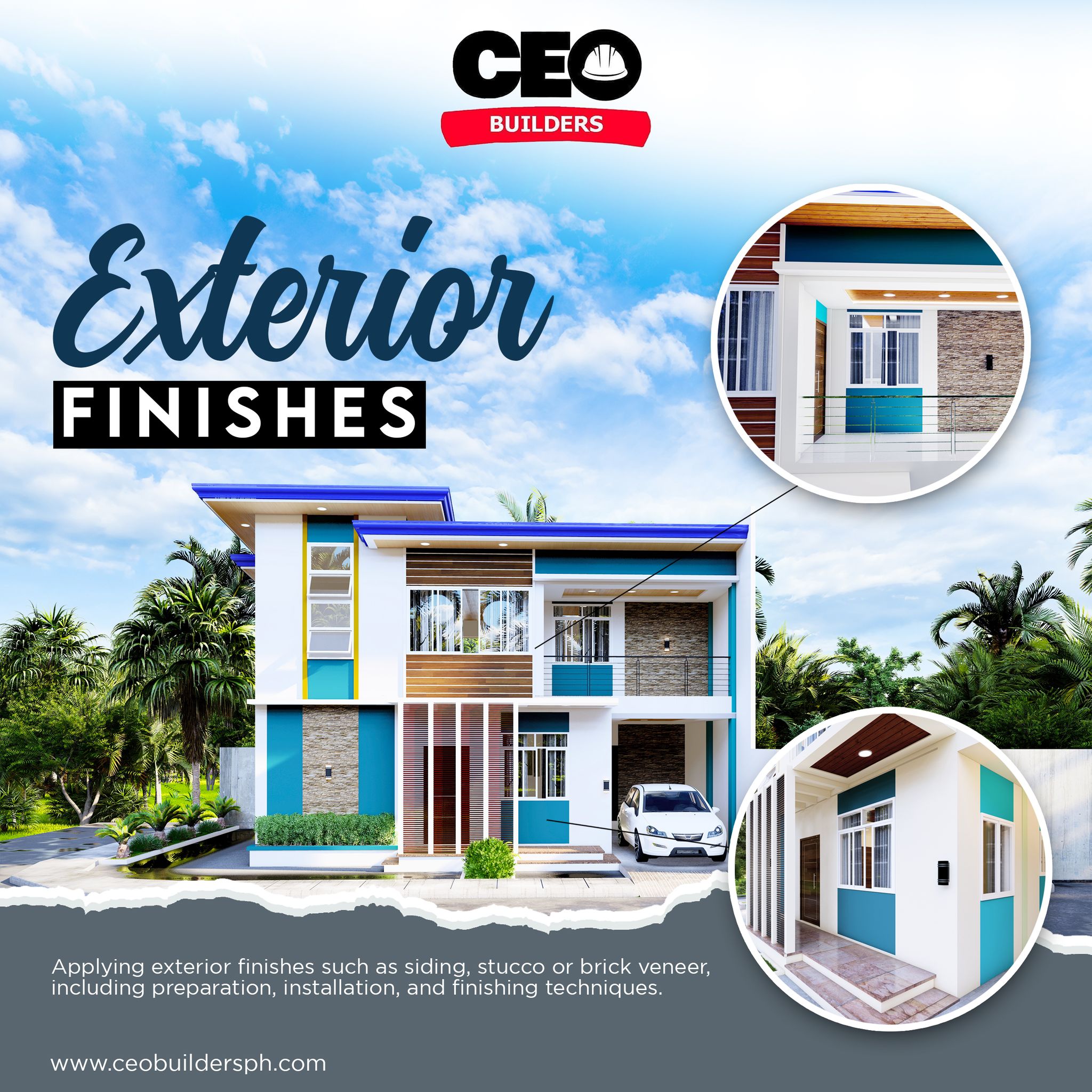 CEO - Exterior finishes play a crucial role in protecting buildings ...