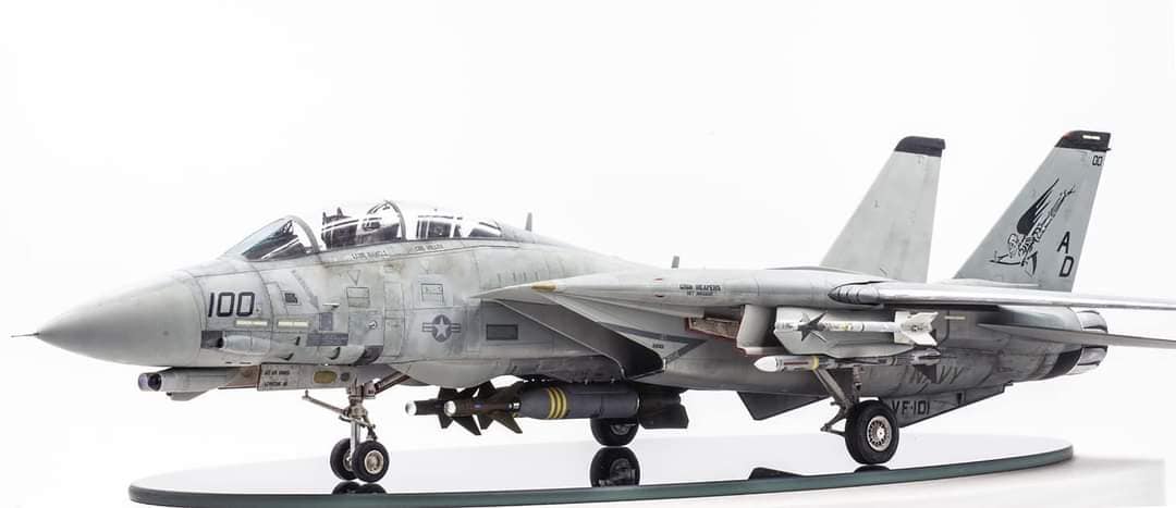 Kit Modellino Cobi Tomcat F-14A Scala 1/48 - Aereo Militare In Mattoncini
