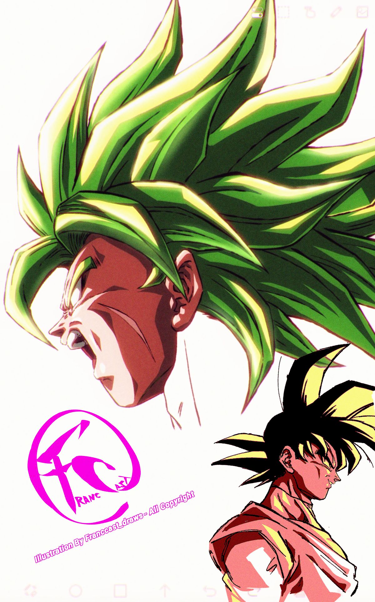 GOTENKS SUPER SAIYAJIN |DRAGON BALL Z |Inktober Day 25