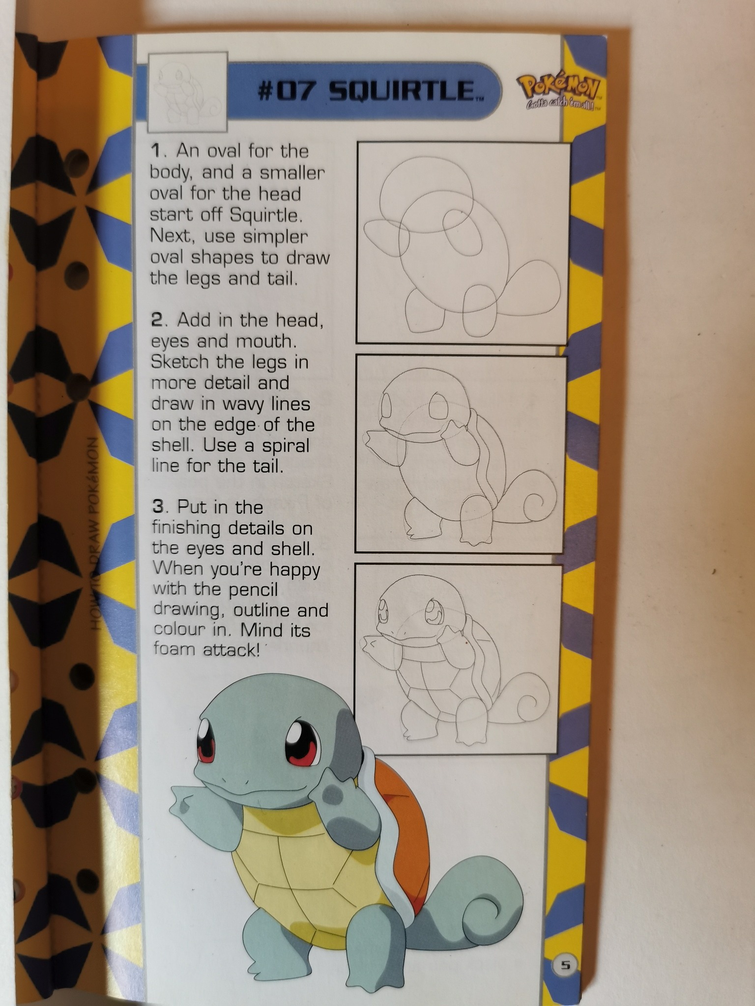 Very Early step on Squirtle :) during lunch time... have to finish 