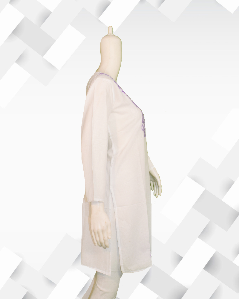 Pure Cotton A-line Kurti   www.dctclothing.store