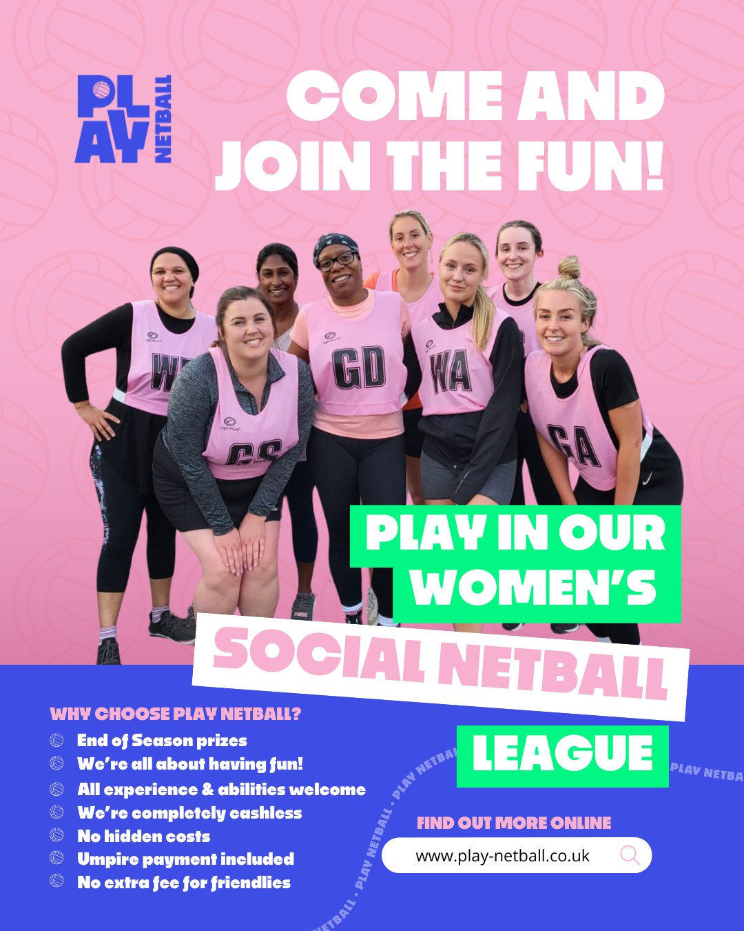 Play - Share the love of Netball! ️ Refer a friend, (or a team!) to ...
