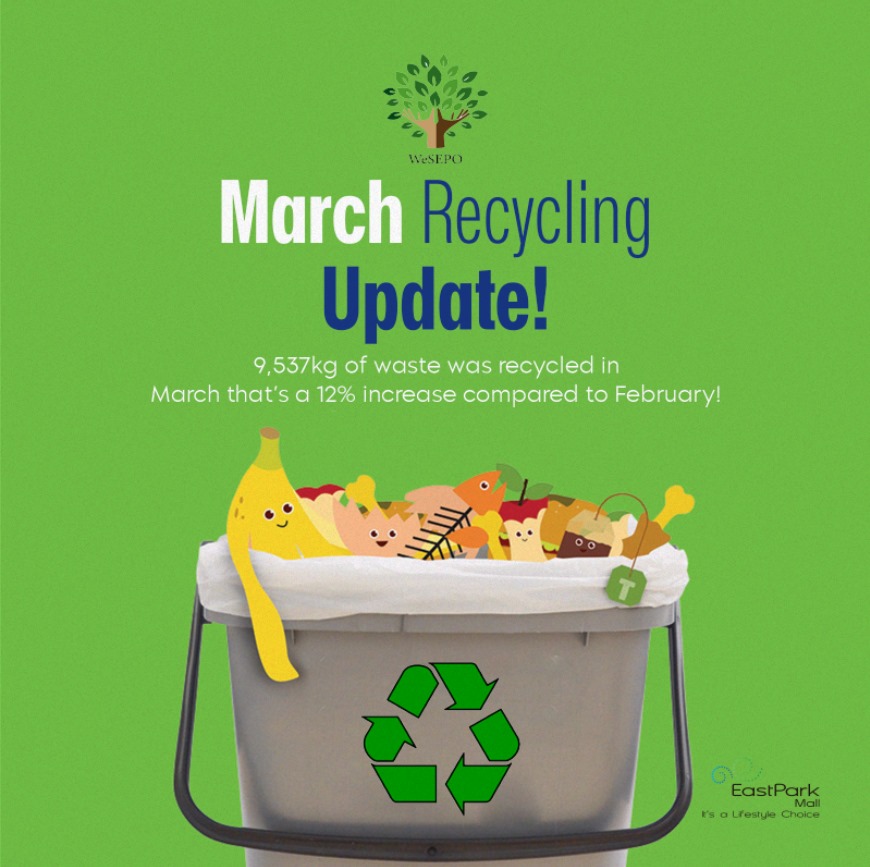 EastPark - ♻️ March Recycling Update! East Park Mall continues to go ...