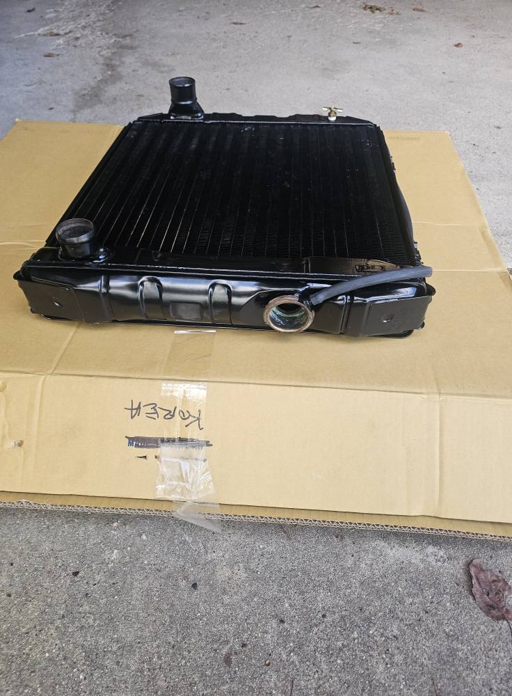 Comet East Car Club | Just got my original 65 4 speed radiator done on ...