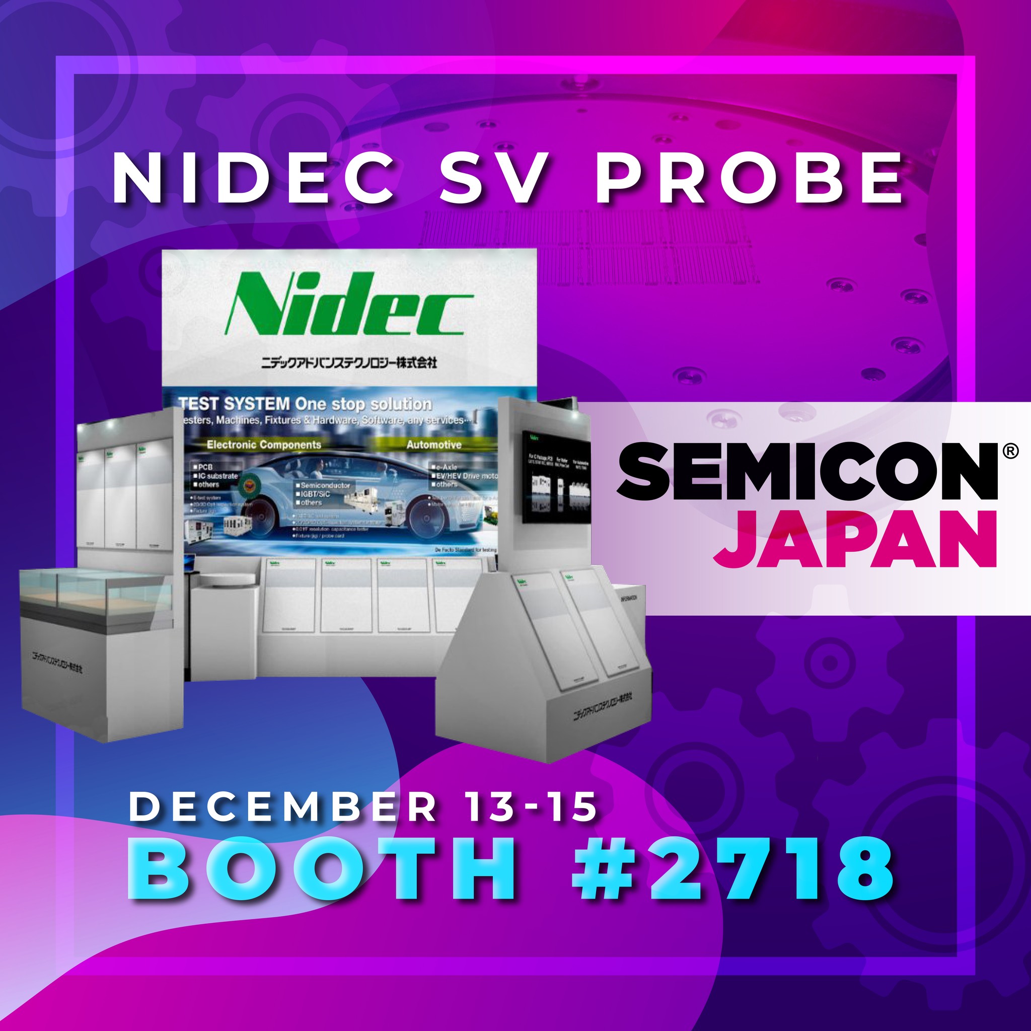 Nidec SV TCL - NIDEC SV PROBE is gearing up for...