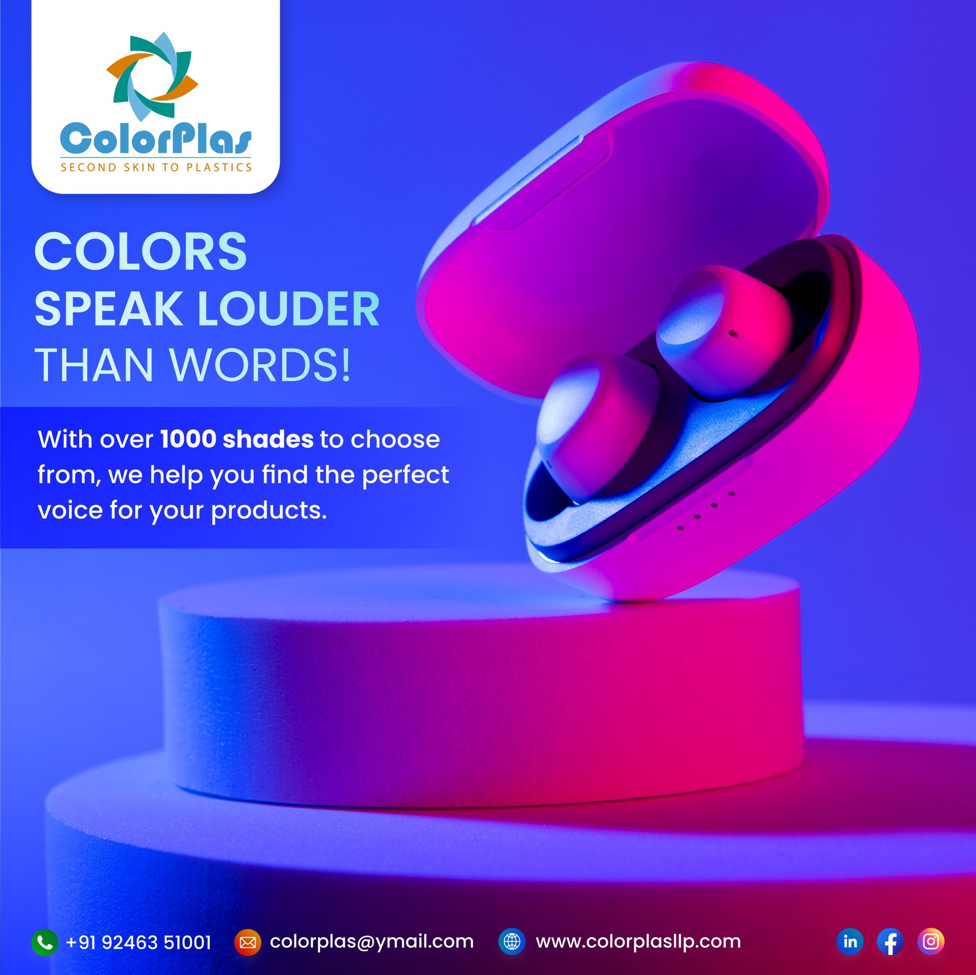 ColorPlas - 🎨 Colors Speak Louder Than Words Unleash the power of color ...