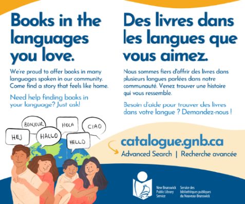 Our multilingual collection is growing! We’re proud to offer books in ...