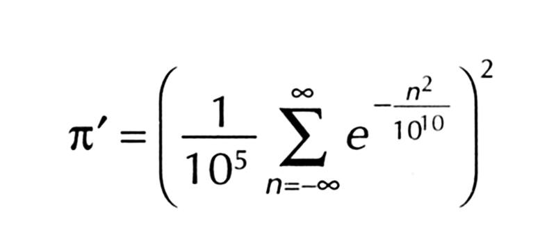 Archimedes - When π Isn’t Quite π… Here’s a series that seems to ...