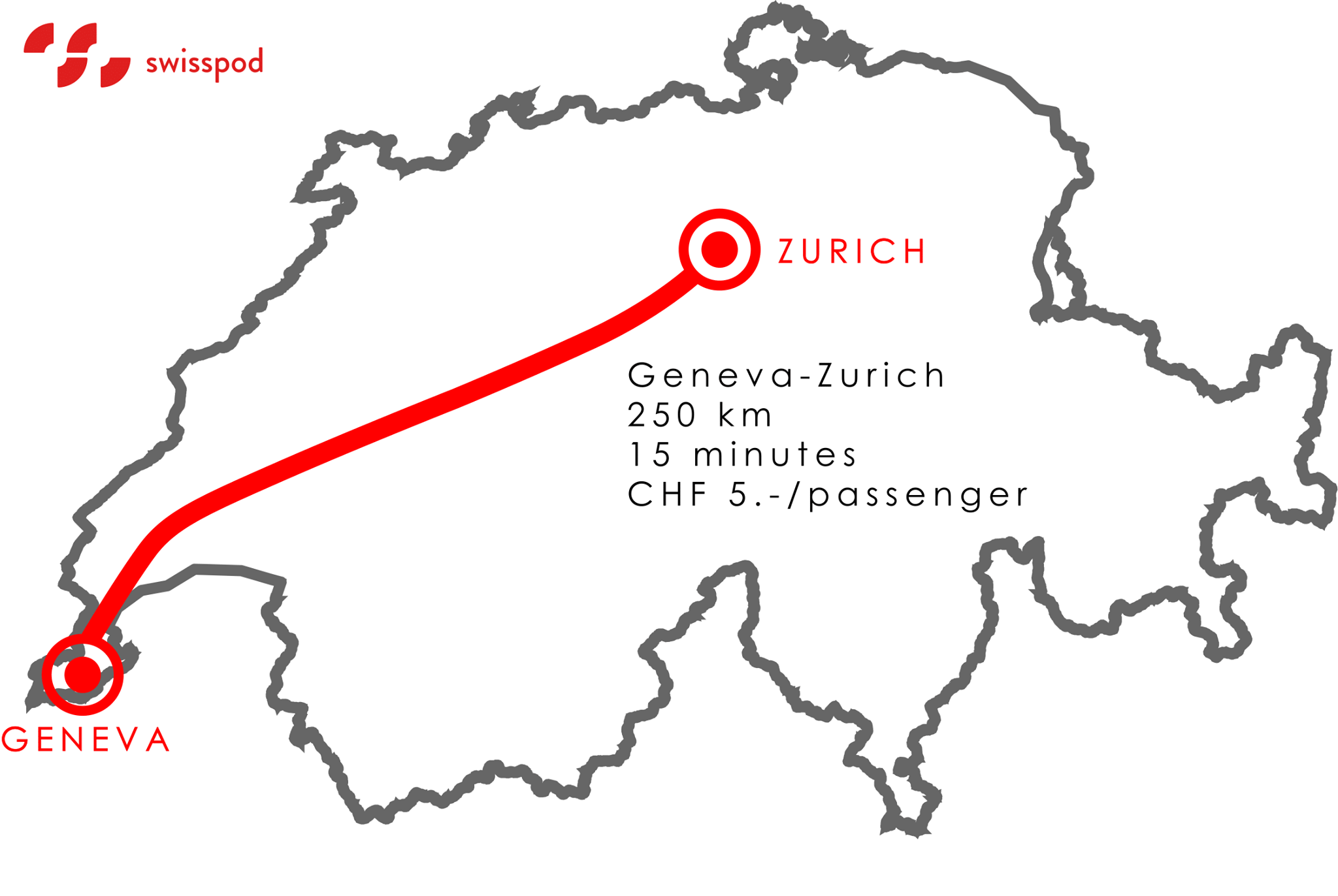 Swisspod Geneva To Zurich Would Only Take 15 Min With The Swiss Winning Route For A Ticket Cost Of Chf 5 More Details Soon Facebook