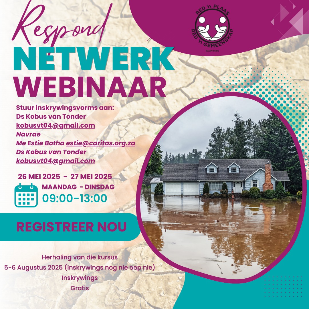Caritas - 📢 Belangrike Webinaar Aankondiging! 📢 Is jou gemeenskap ...
