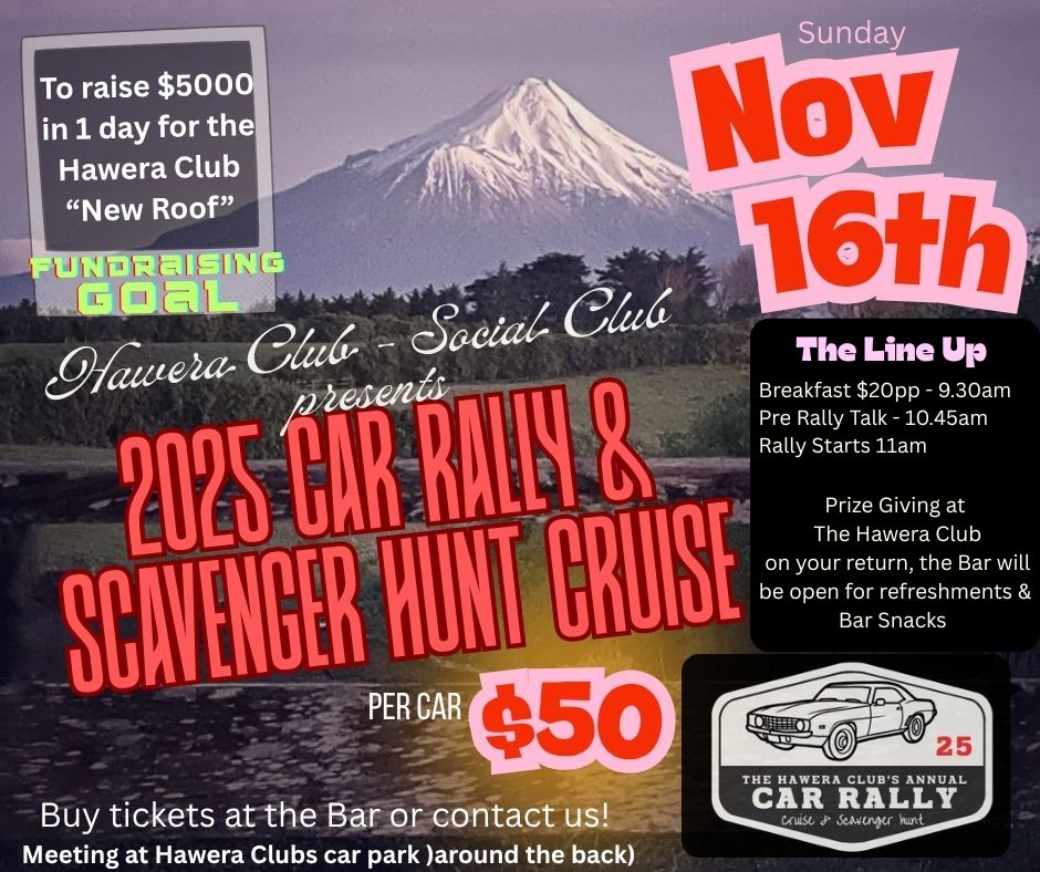Car Rally & Scavenger Hunt - Fundraiser