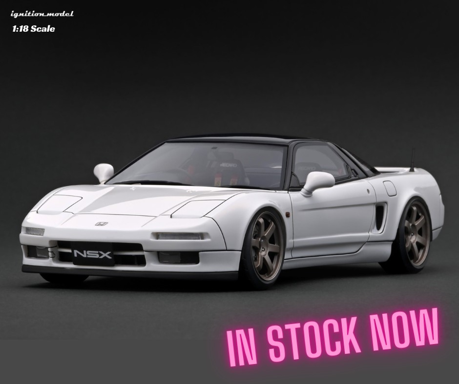 Honda NSX NA1 White - LCD Models / 1:18 / LCD Models / LCD18022-WH