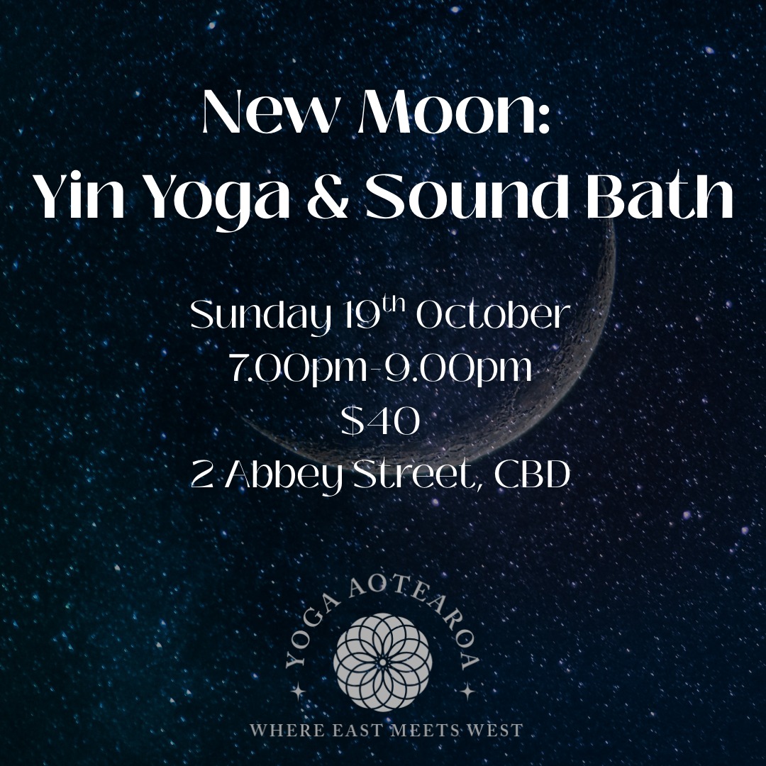 New Moon: Yin Yoga & Sound Bath
