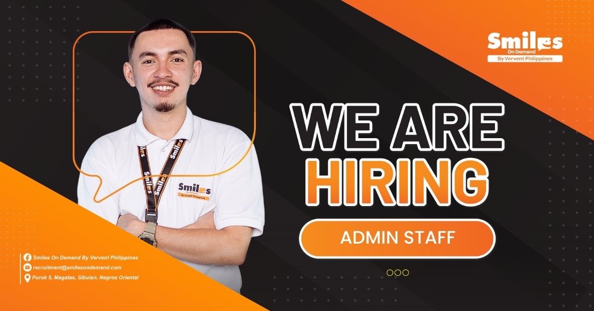 Smiles - 𝐖𝐄 𝐀𝐑𝐄 𝐇𝐈𝐑𝐈𝐍𝐆 👉𝐀𝐃𝐌𝐈𝐍 𝐒𝐓𝐀𝐅𝐅 𝐎𝐕𝐄𝐑𝐕𝐈𝐄𝐖 The Administrative Staff ...