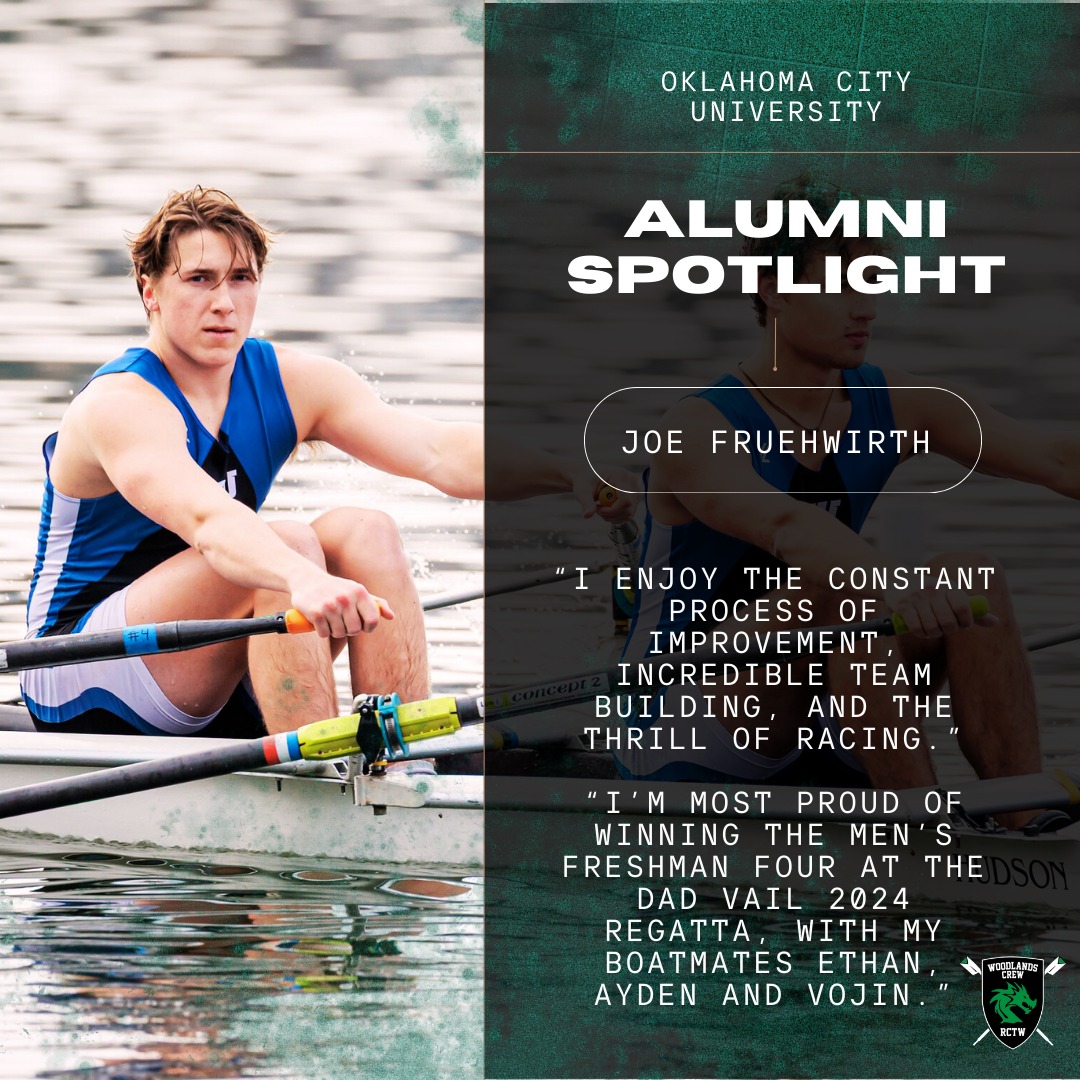 Today's Spotlight is Joe... - Rowing Club of The Woodlands | Facebook