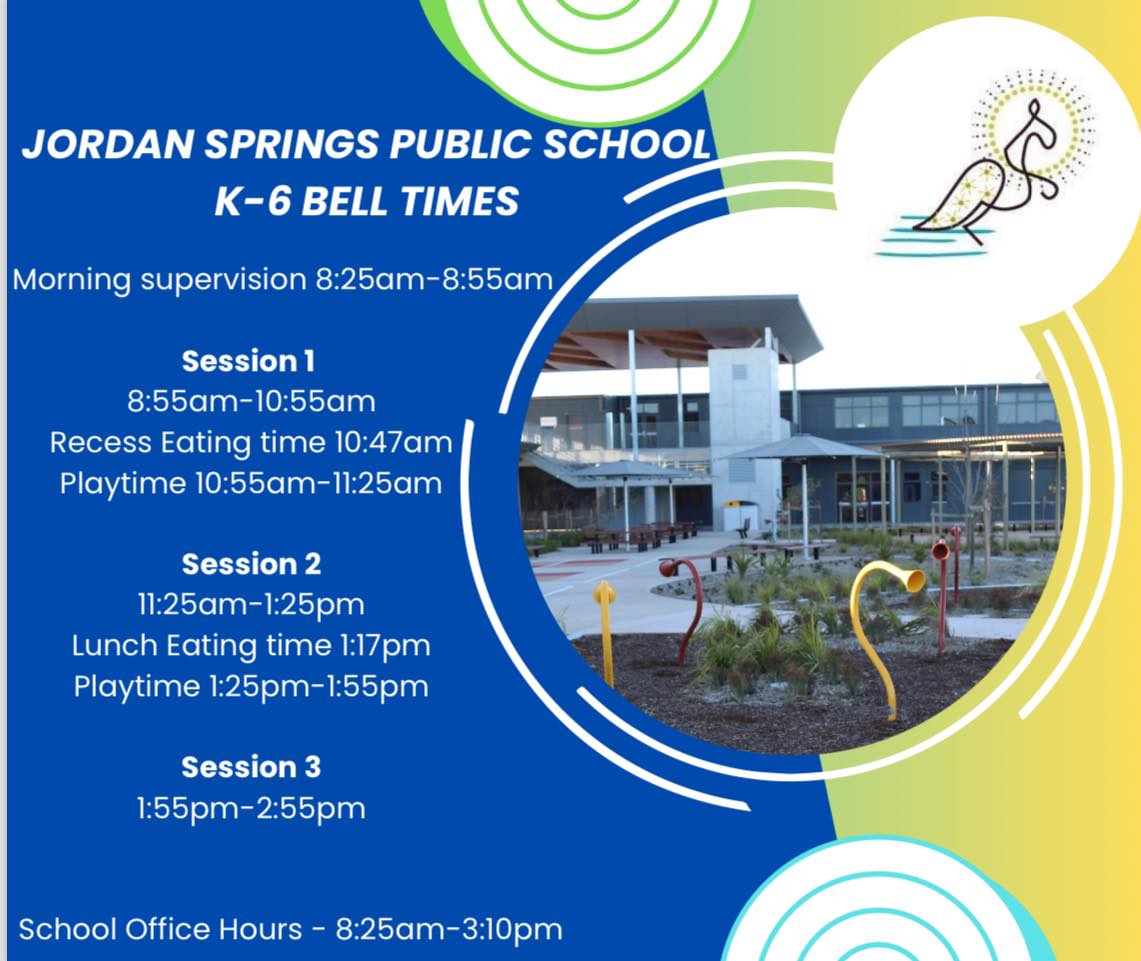 Good afternoon everyone,... - Jordan Springs Public School | Facebook