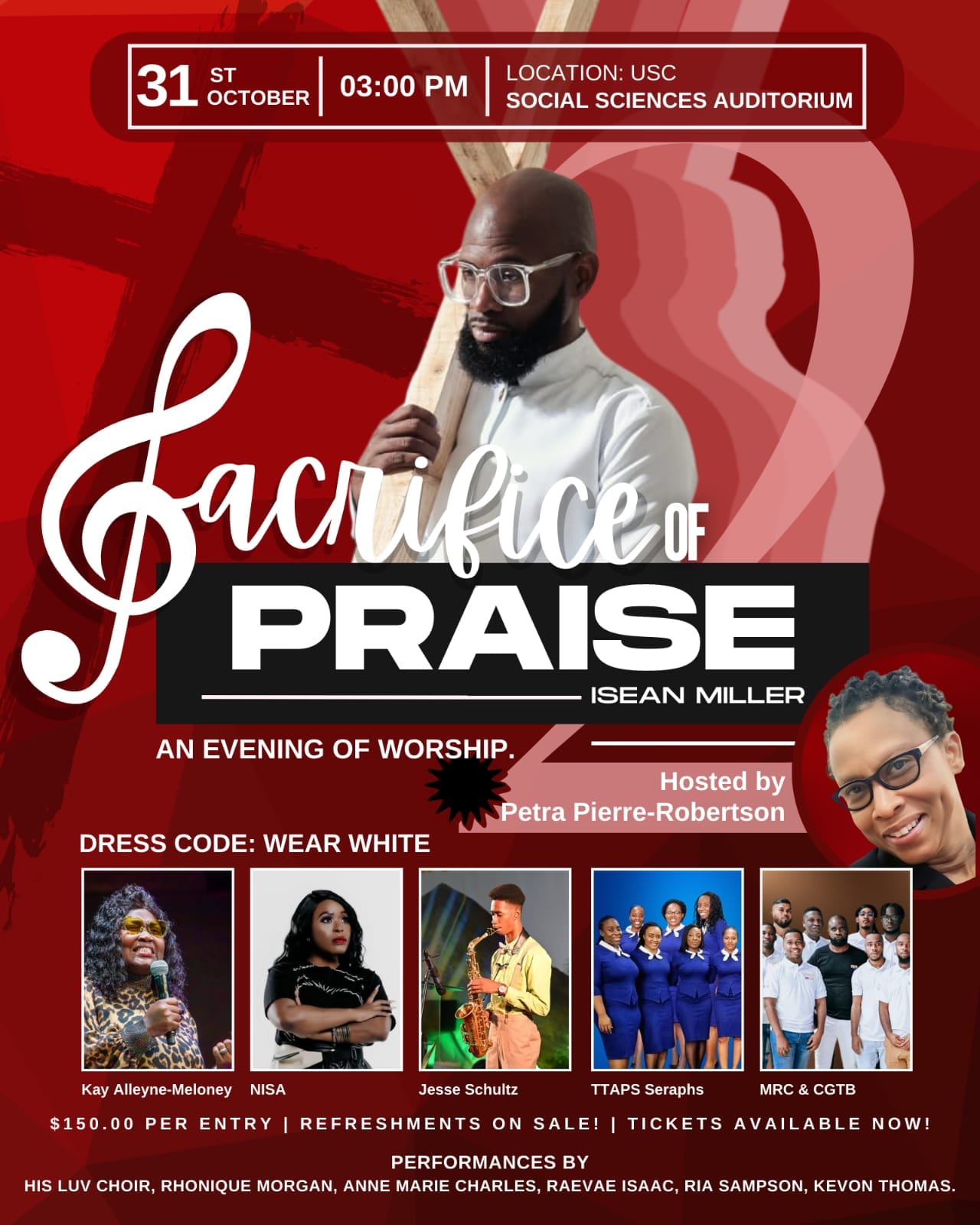 Kay - Ticket Locations: USC Bookstore Keston @ Tunapuna SDA 344-2067 ...