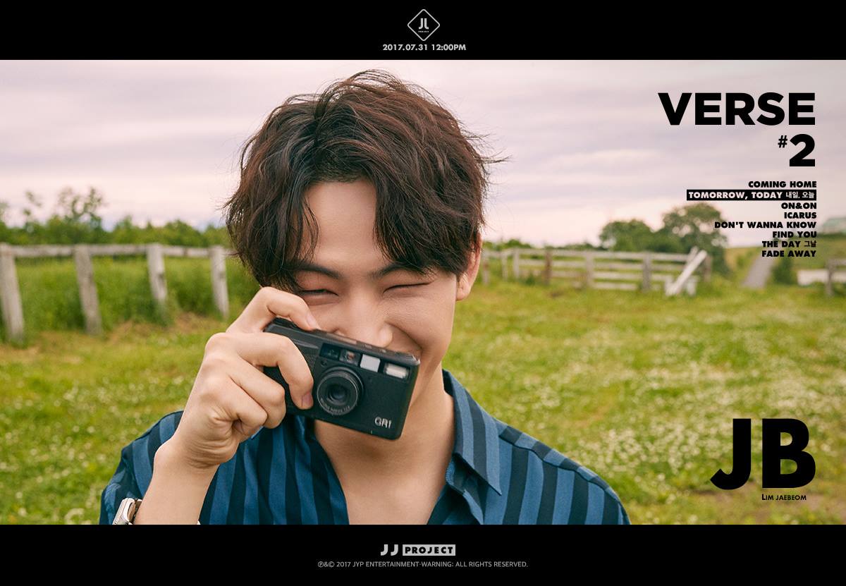 GOT7 JJPROJECT VERSE 台湾トレカ☆JB GOT7 - JJ Project <Verse 2> Teaser Image #JJProject #JB #Verse2