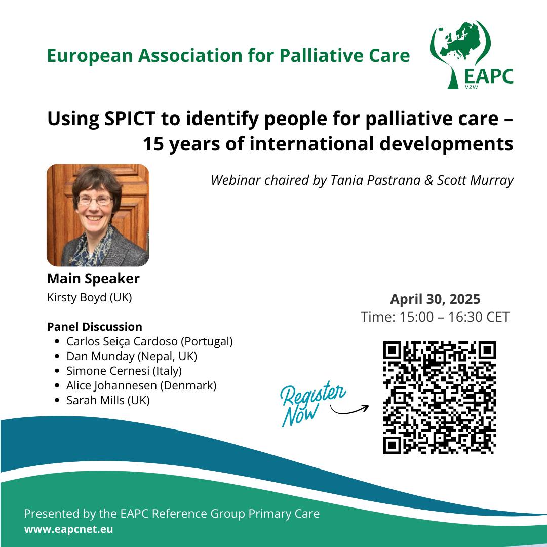 European Association for Palliative Care - EAPC Vzw | Vilvoorde