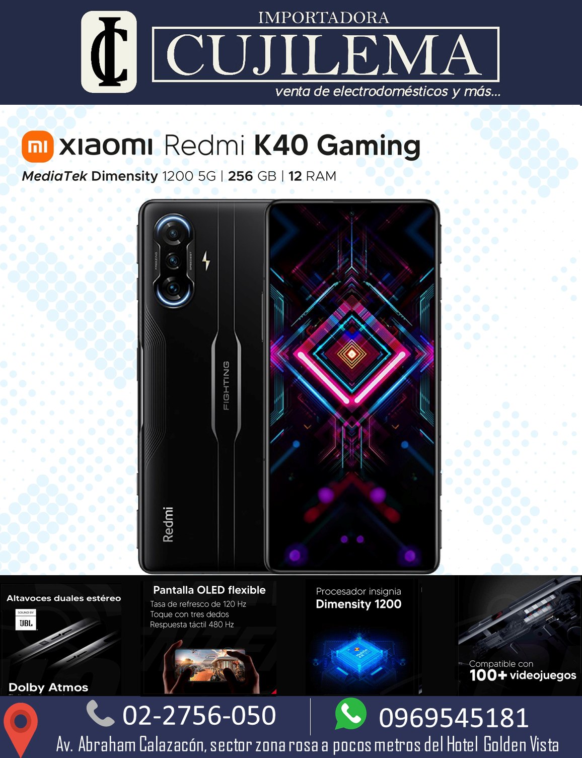 XIAOMI #REDMI K40 Gaming edition!! 🎮🥇🐉 El celular #Gamer más