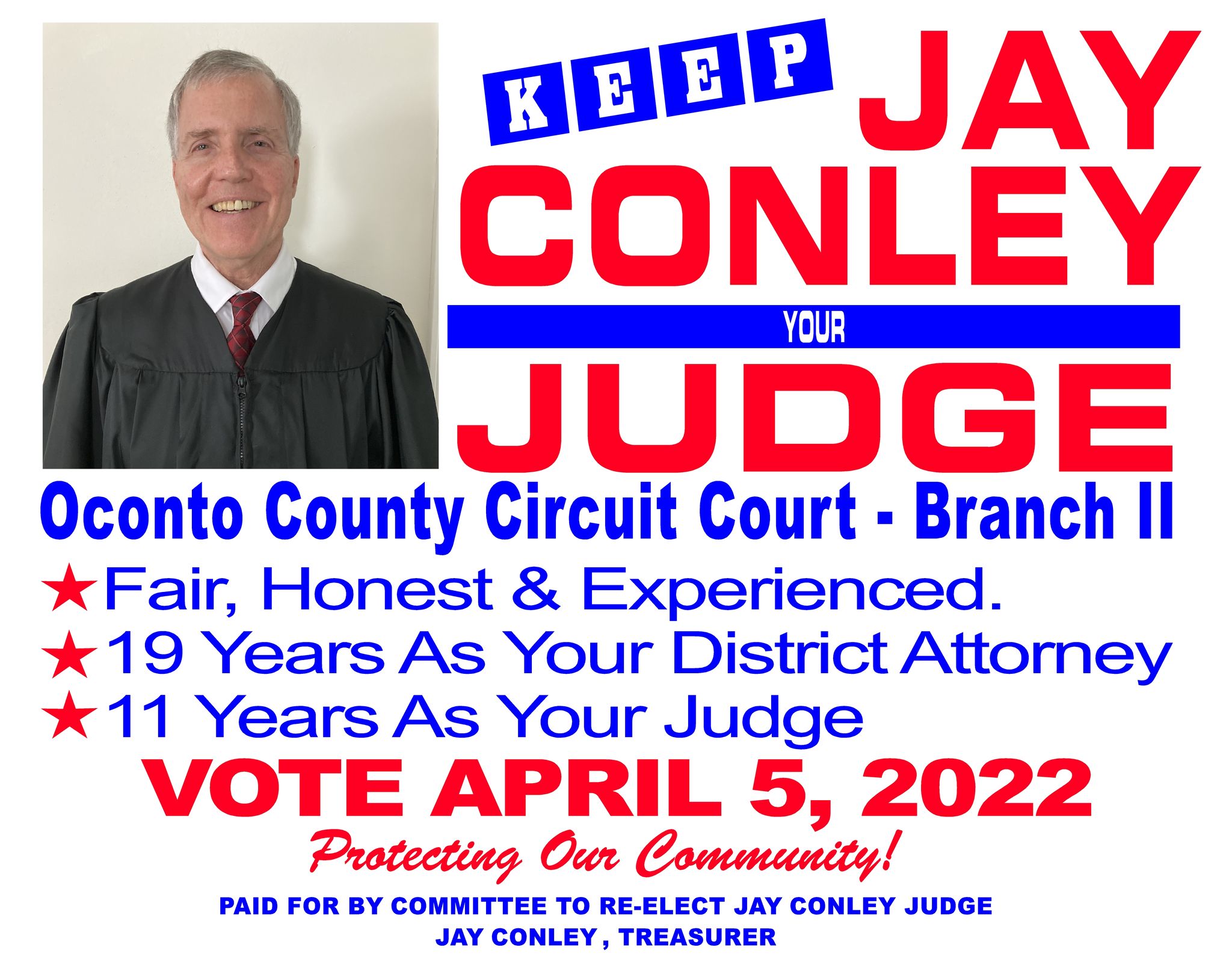 Keep Jay Conley Your Judge - Home