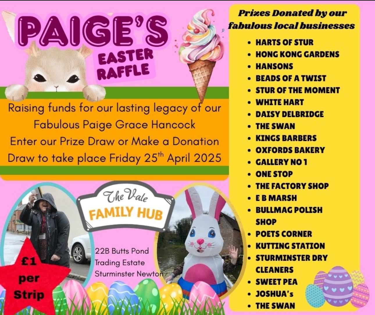 LAST CALL - FOR RAFFLE TICKETS …... - The Vale Family Hub | Facebook