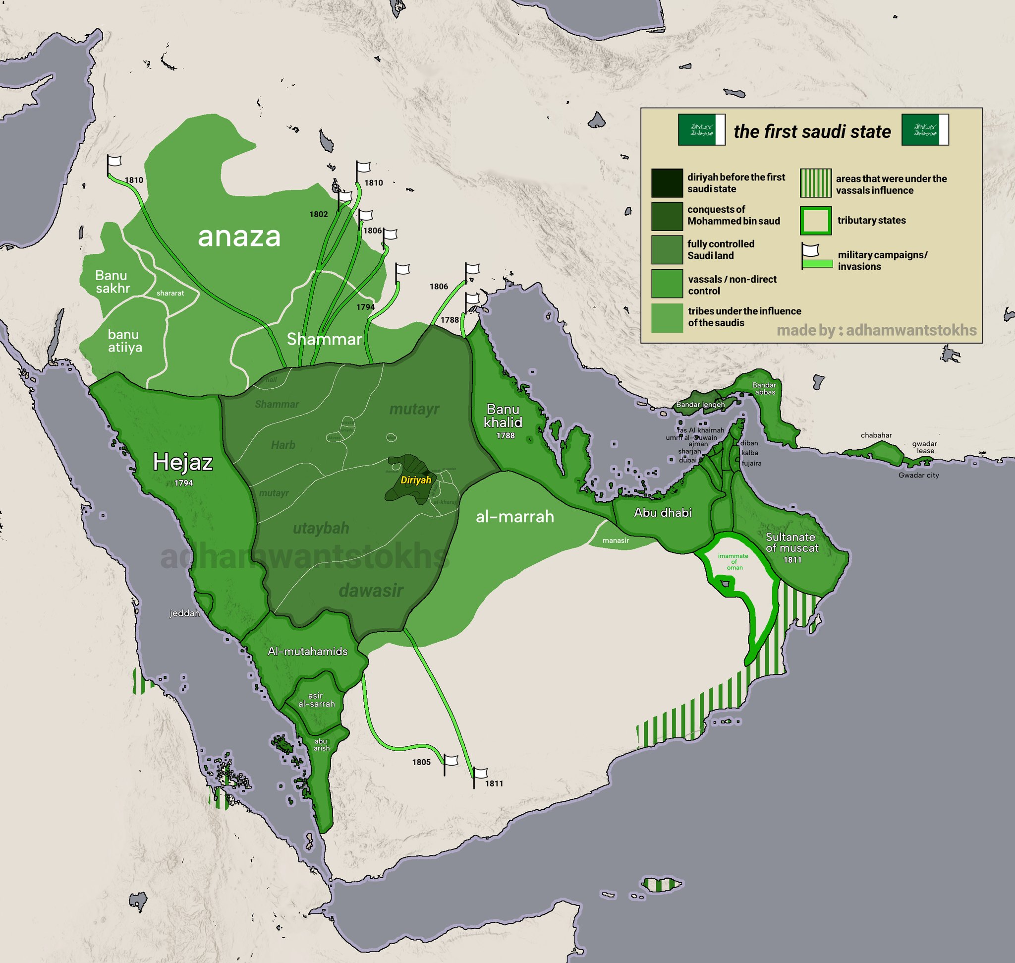 The first Saudi State The First... - The Atlas Bookshelf | Facebook