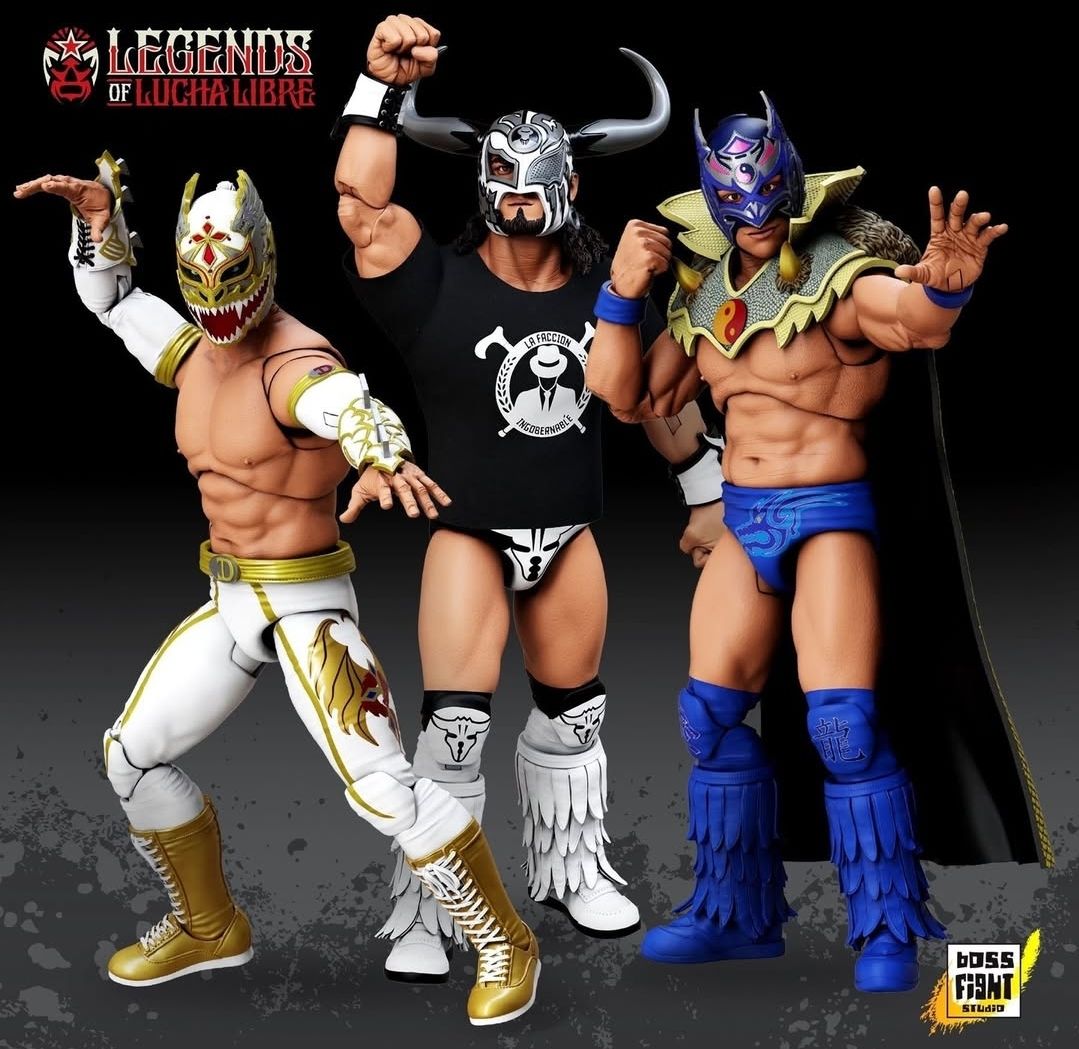 Dragon Lee joins Boss Fight Studio's Legends of Lucha Libre series