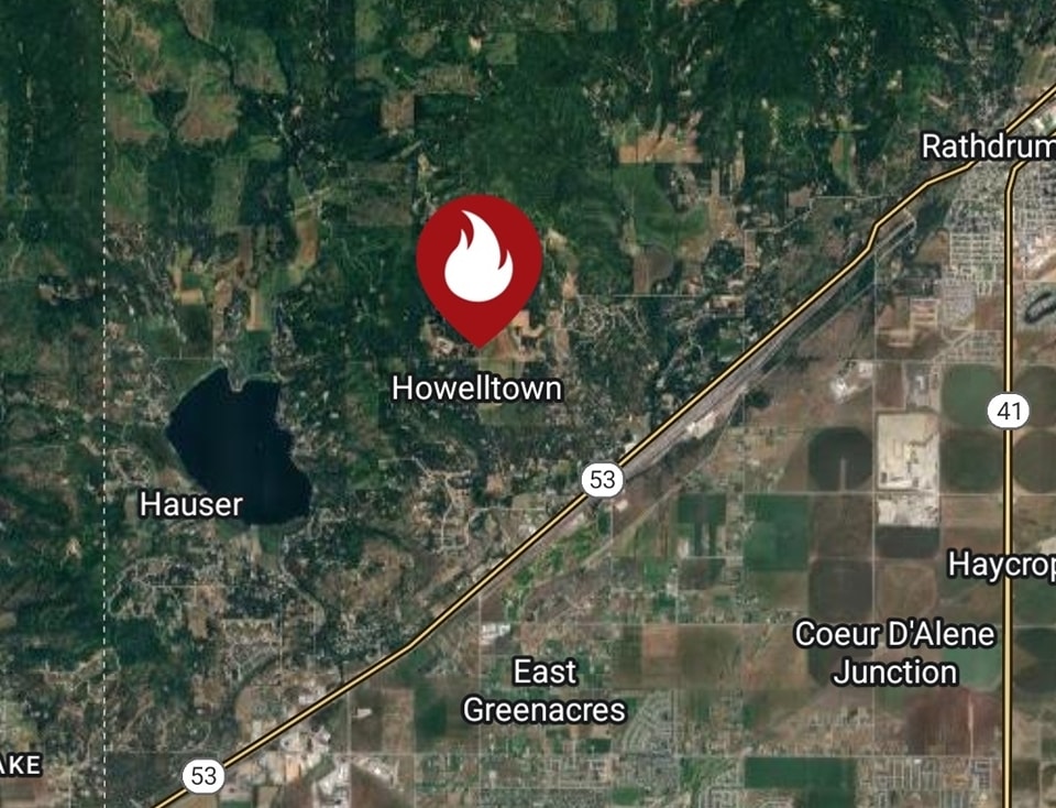 Fire crews on scene of an outside fire... - North Idaho News | Facebook