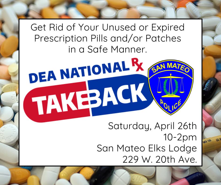 San - The Drug Enforcement Administration – DEA annual Drug Take Back ...