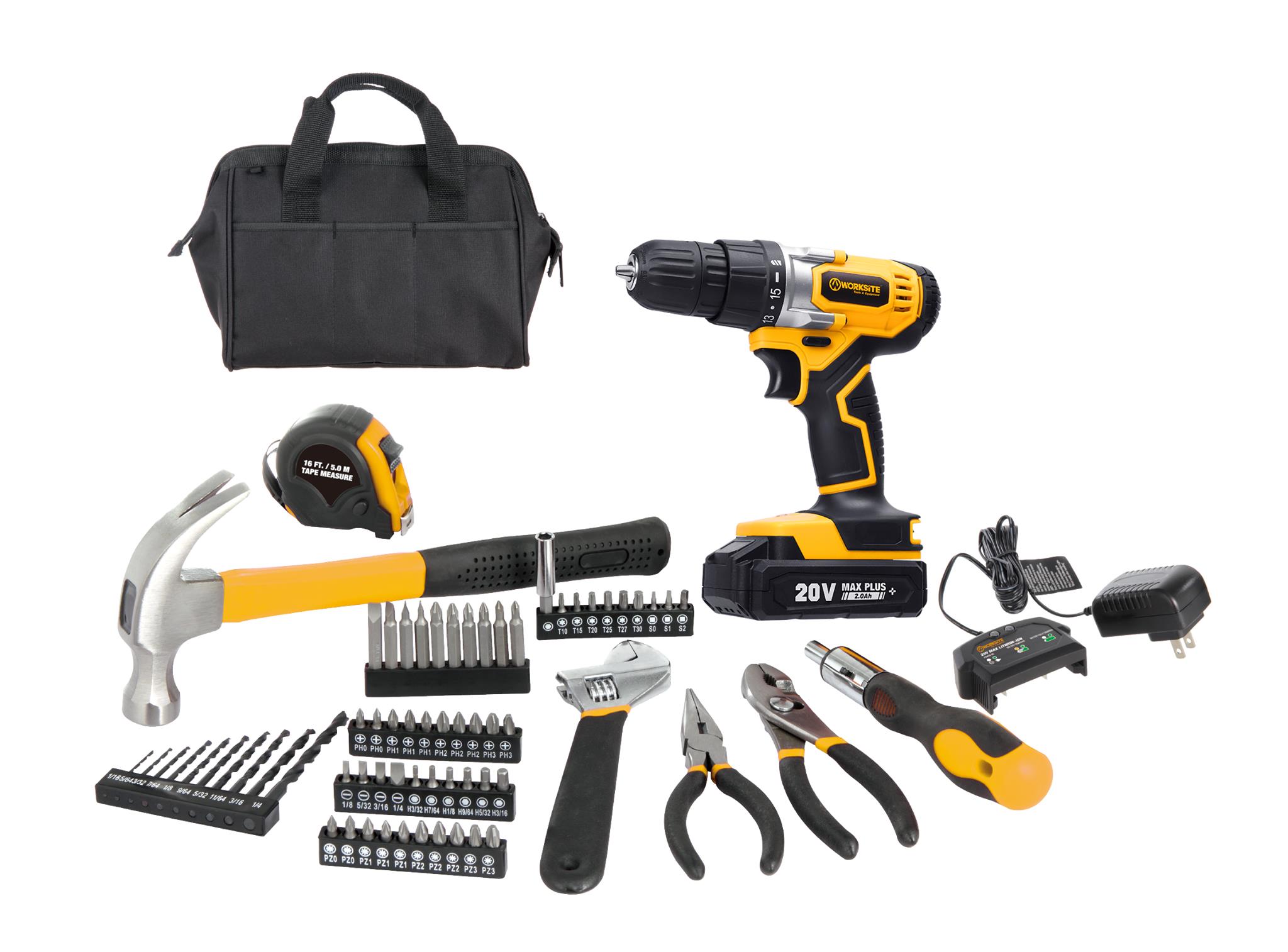 Worksite Power Tools Combo Kit 70pcs.... - Mega Hardware TT | Facebook