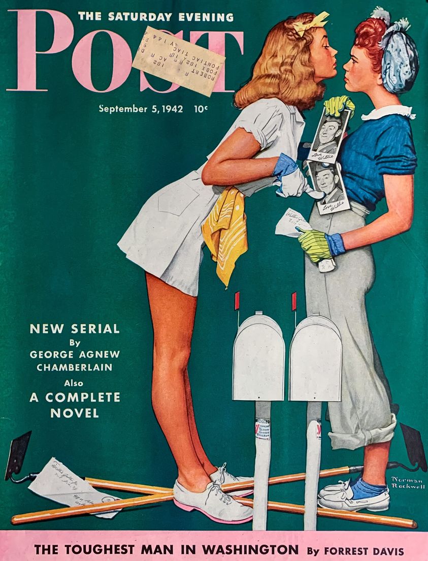 First published #OnThisDay for the July 23, 1942 cover of The