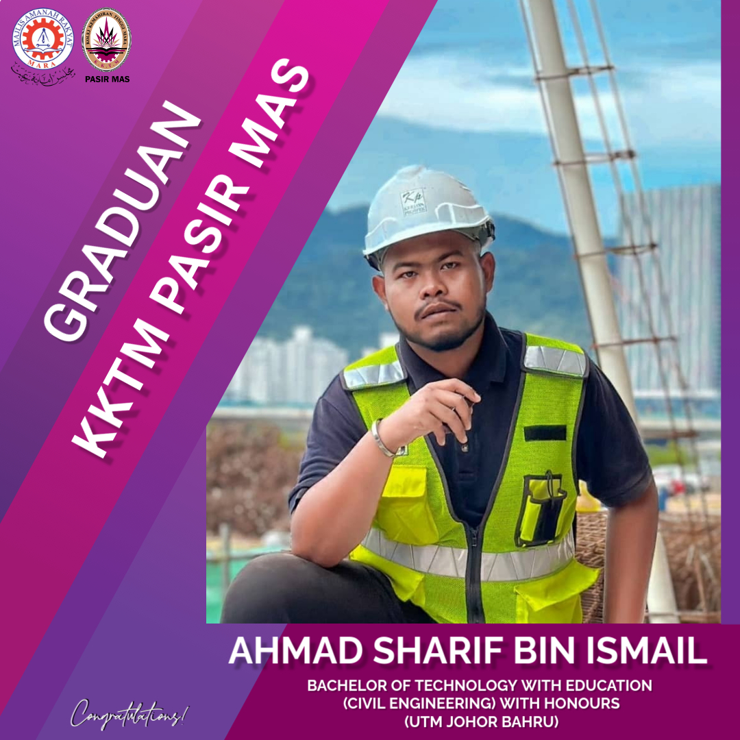 𝐃𝐀𝐑𝐈 𝐊𝐊𝐓𝐌 𝐏𝐀𝐒𝐈𝐑... - Kolej Kemahiran Tinggi MARA Pasir Mas | Facebook