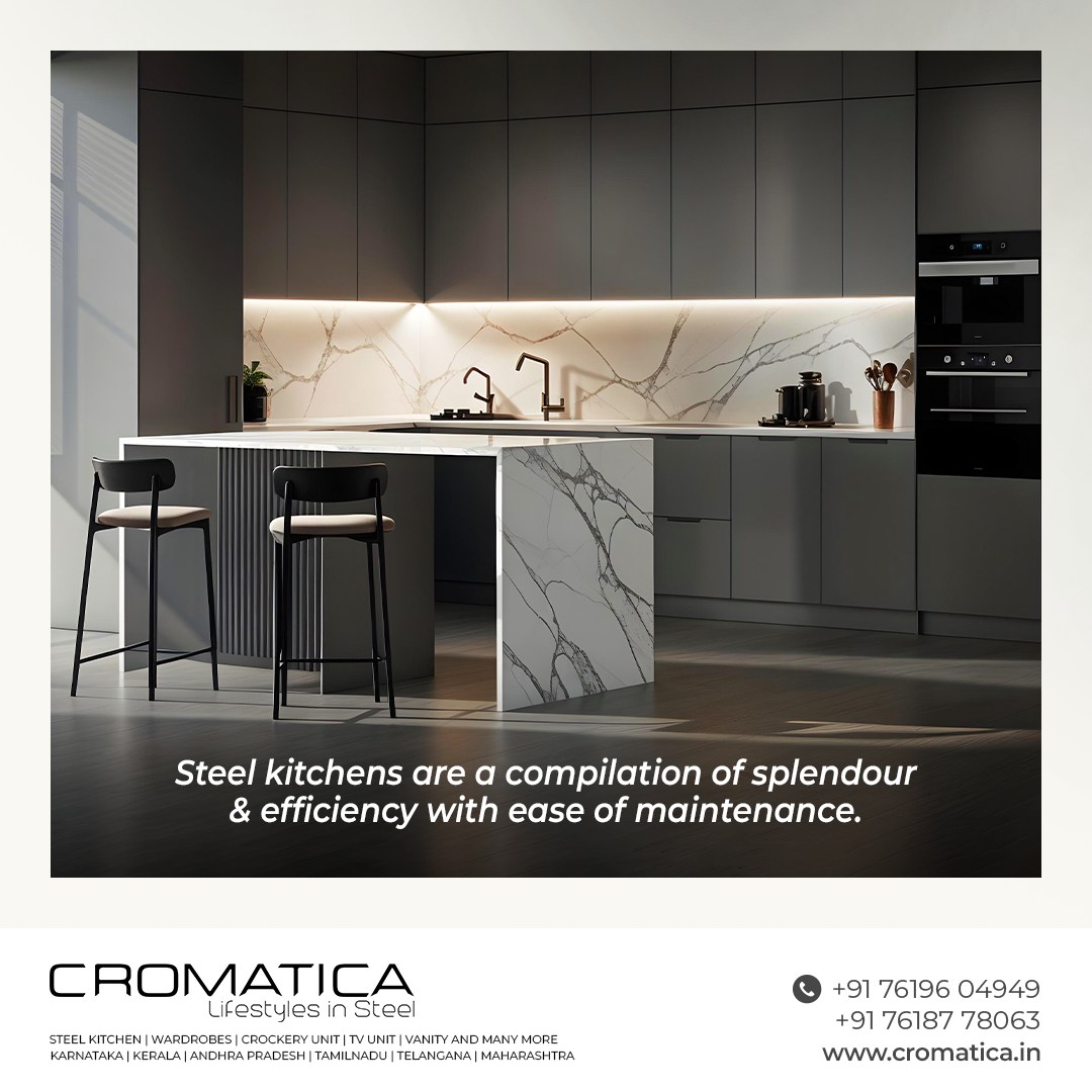 Cromatica - Steel kitchens are a compilation of elegance and ...