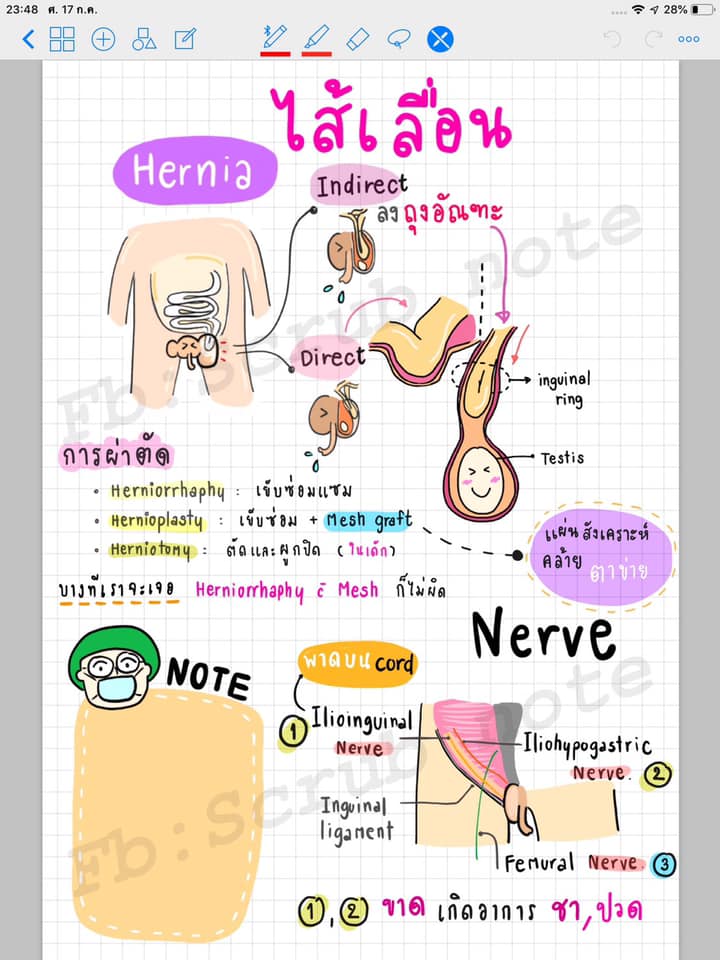 Scrub note