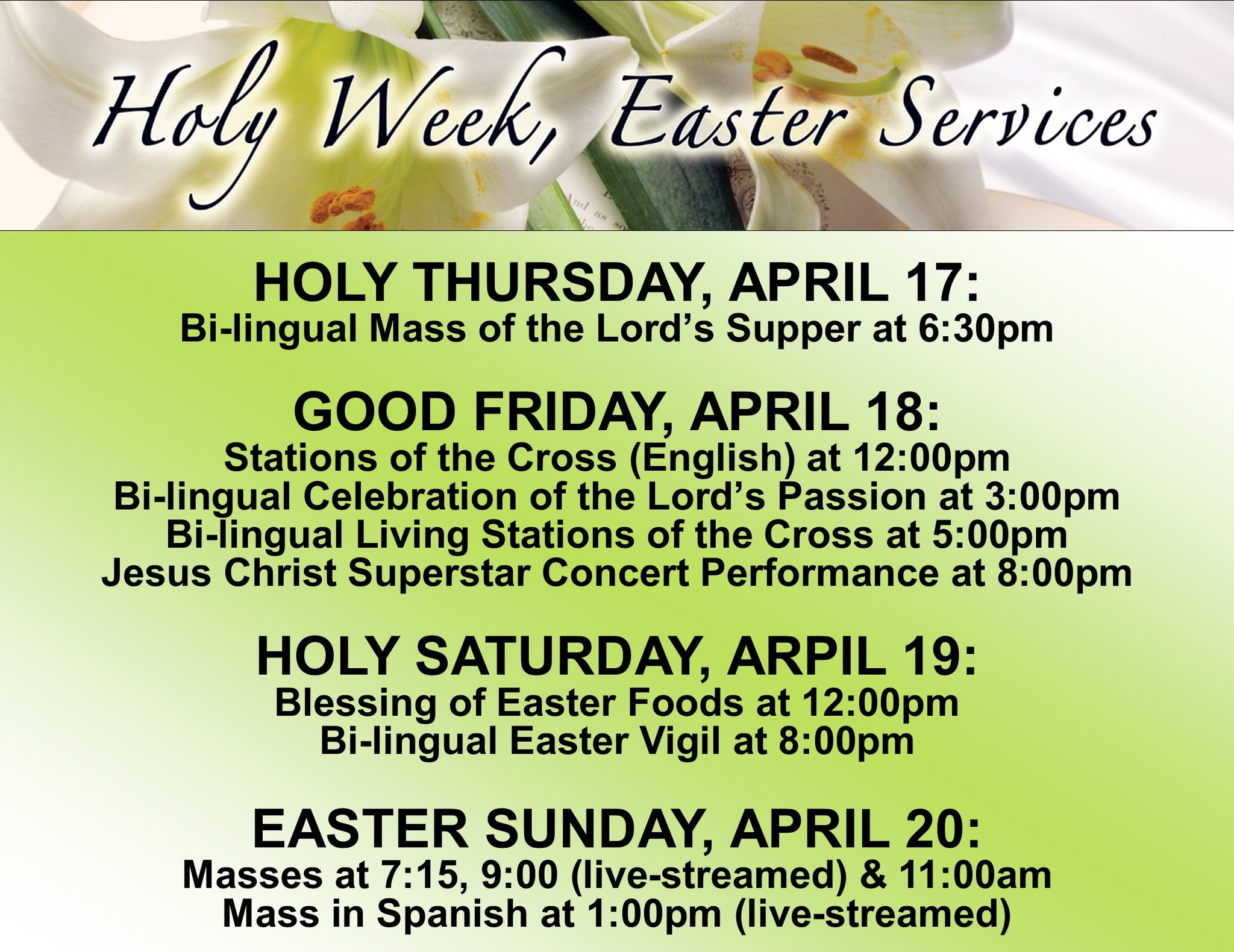 Church - Holy Week and Easter at Risen Savior! You're invited to Holy ...