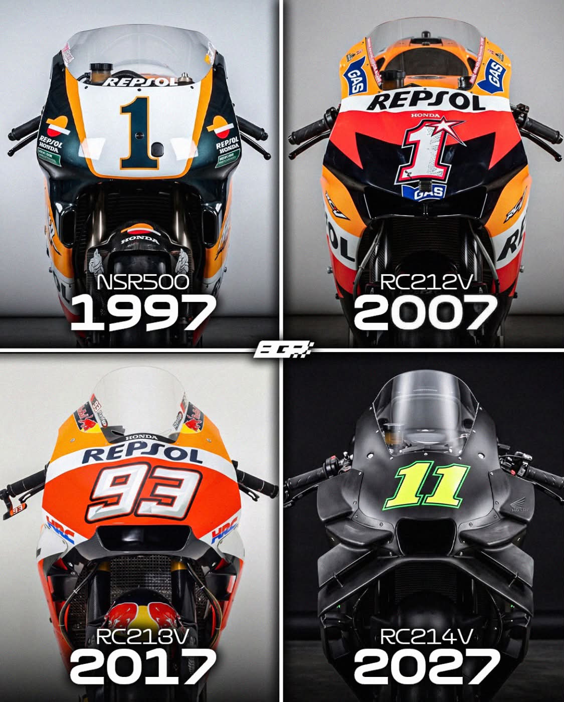 Honda motogp special liveries 2008-2026